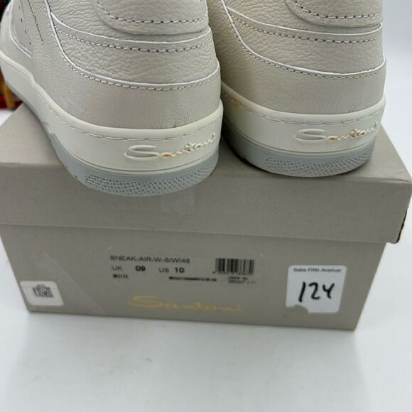 Men’s Santoni air sneakers size 9US made in Italy - Picture 7 of 10